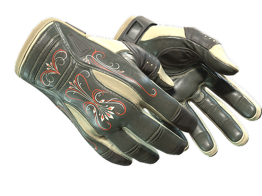 ★ Спортивные перчатки | Кремовые завитки