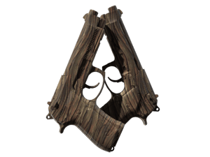 Dual Berettas | Drift Wood (Factory New)