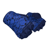 ★ Hand Wraps | Cobalt Skulls (Well-Worn)