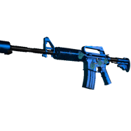 M4A1-S | Blue Phosphor (Minimal Wear)
