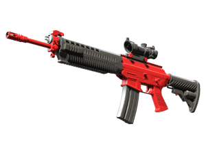 SG 553 | Candy Apple (Factory New)