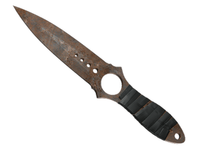 ★ Skeleton Knife | Rust Coat (Battle-Scarred)