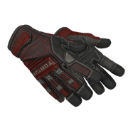 ★ Specialist Gloves | Crimson Web (Well-Worn)