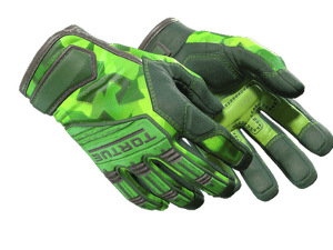 ★ Specialist Gloves | Lime Polycam (Field-Tested)