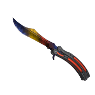 StatTrak™ ★ Butterfly Knife | Marble Fade (Factory New)