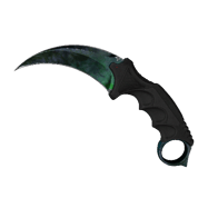 StatTrak™ ★ Karambit | Gamma Doppler Phase 3 (Factory New)