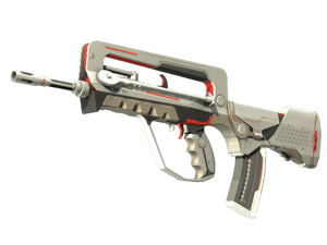 StatTrak™ FAMAS | Mecha Industries (Minimal Wear)