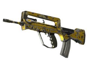 StatTrak™ FAMAS | Neural Net (Well-Worn)