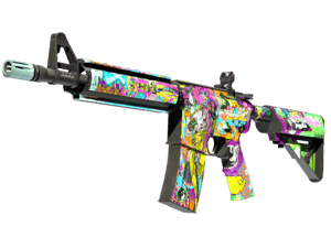 StatTrak™ M4A4 | In Living Color (Factory New)