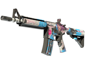 StatTrak™ M4A4 | Temukau (Battle-Scarred)