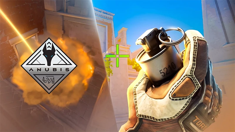 Карта Анубис (Anubis) в КС 2: Обозначение позиций и ТОП-15 раскидок смоков
